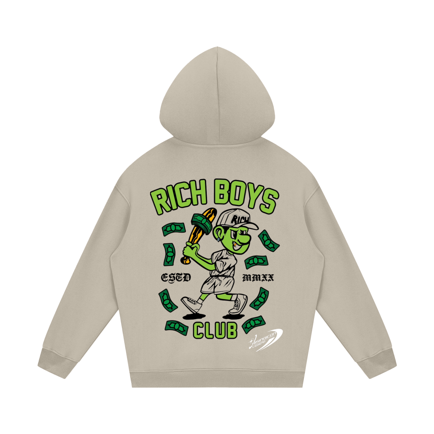 RICH BOYS CLUB Unisex Fleece Hoodie