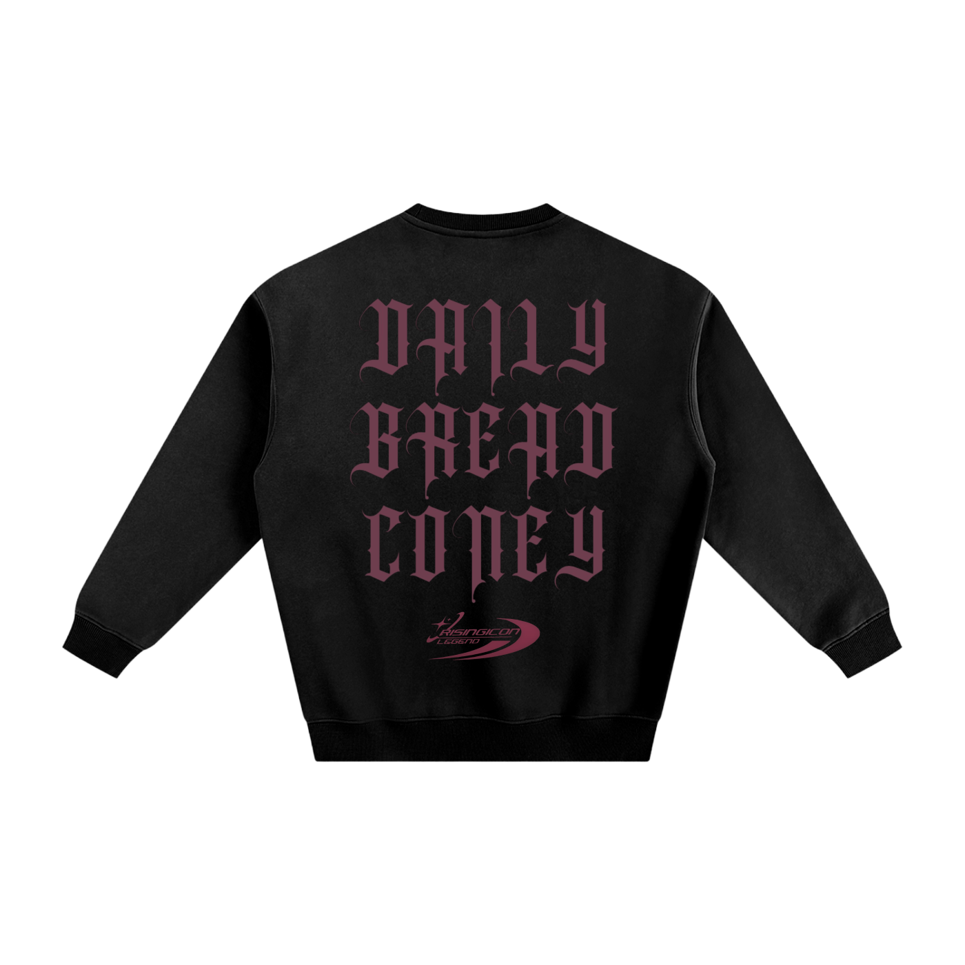 CONEY DAILY BREAD Fleeced Sweatshirt