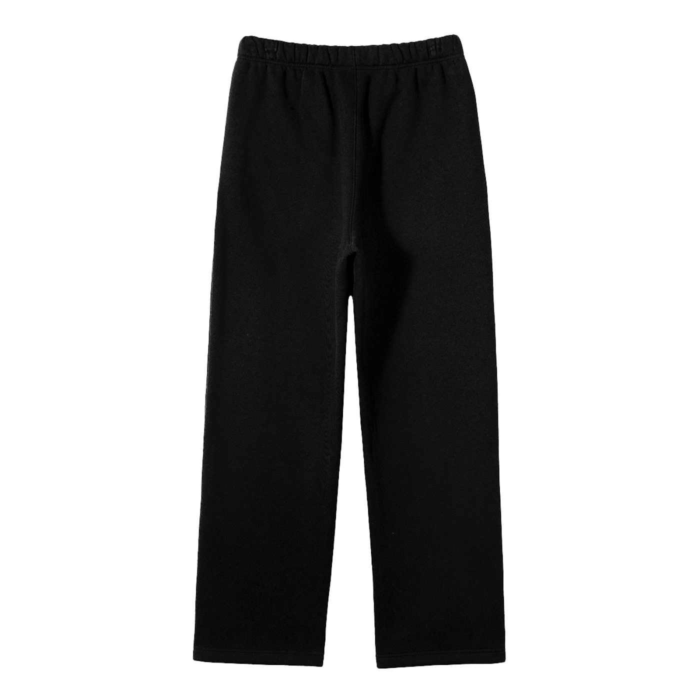 STUDIO Unisex Solid Color Fleece Straight Leg Pants