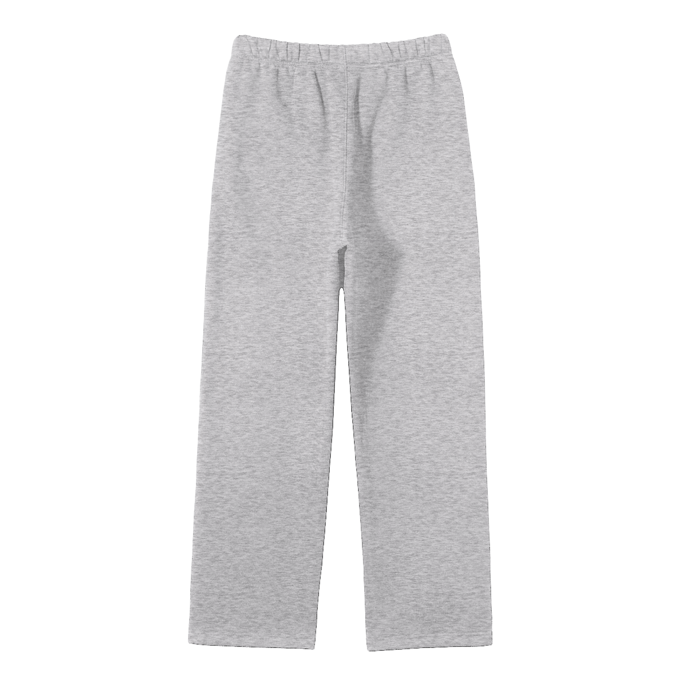 STUDIO Unisex Solid Color Fleece Straight Leg Pants