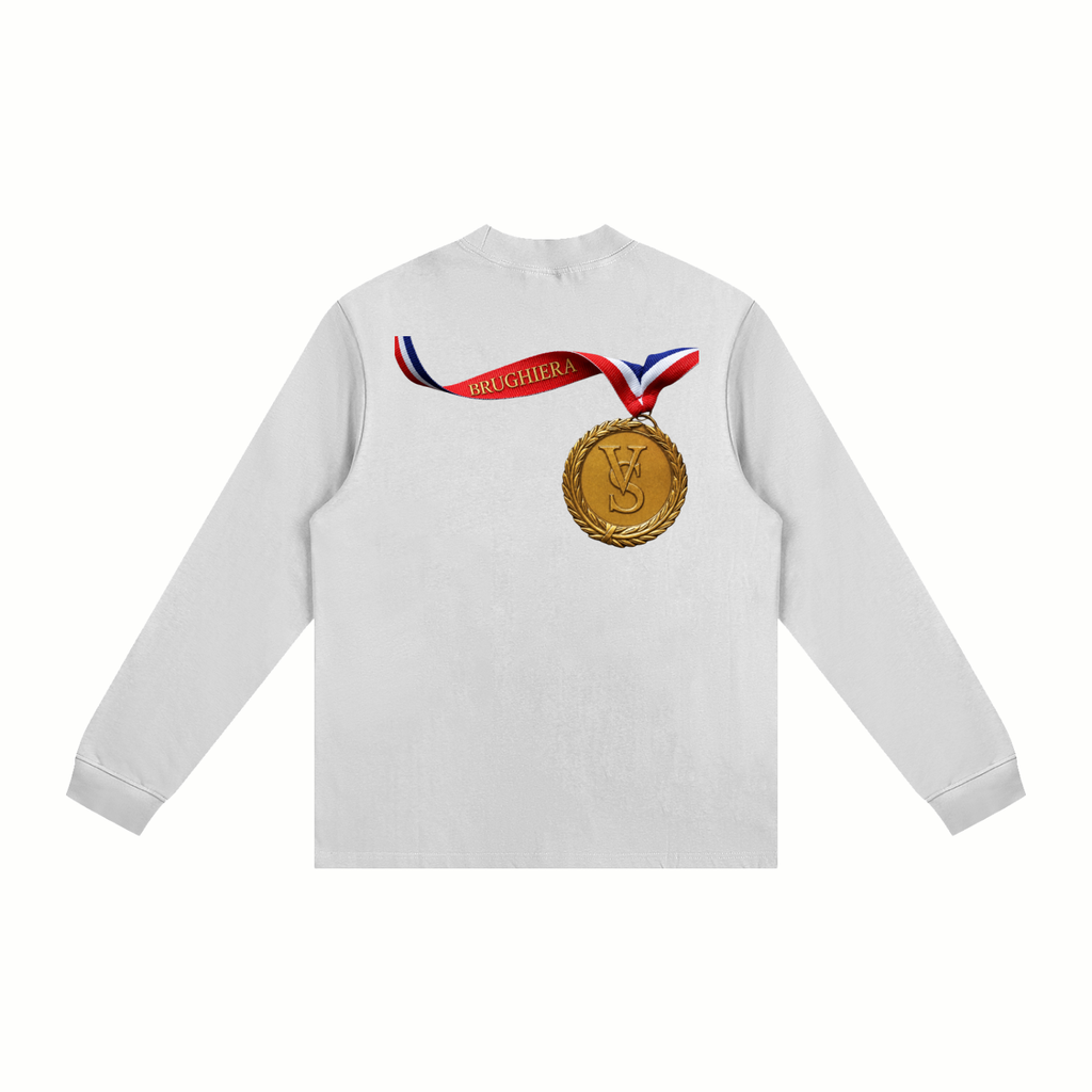 SAINT V MEDAL  Non-Shrink Mock Neck Sweatshirt