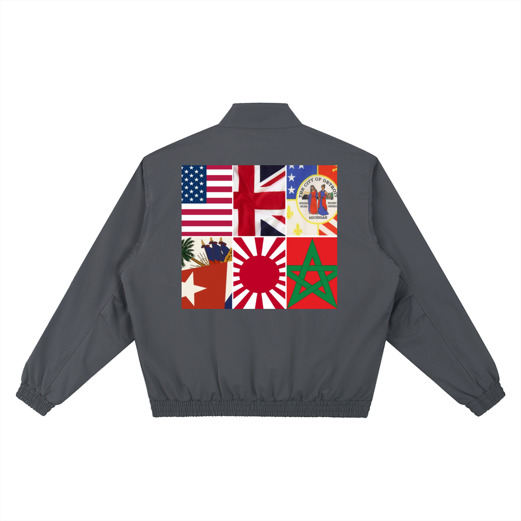 Stand Collar Bomber Jacket