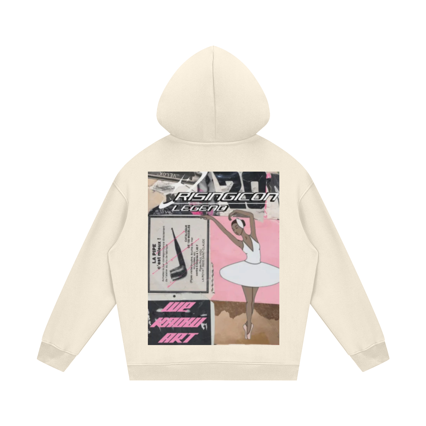 PARIS  Unisex Fleece Hoodie