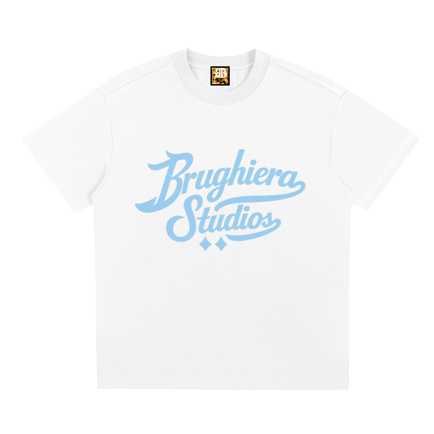 POWEDER BLUE SCRIPT UNISEX