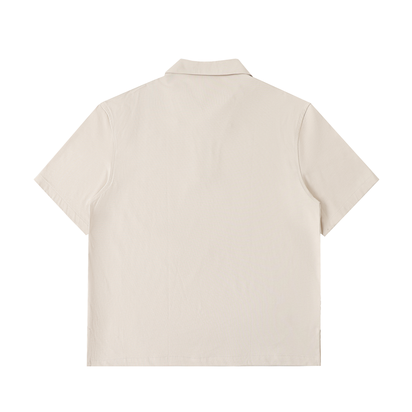SAINT VERNONA Half-Zip Cotton Polo Shirt