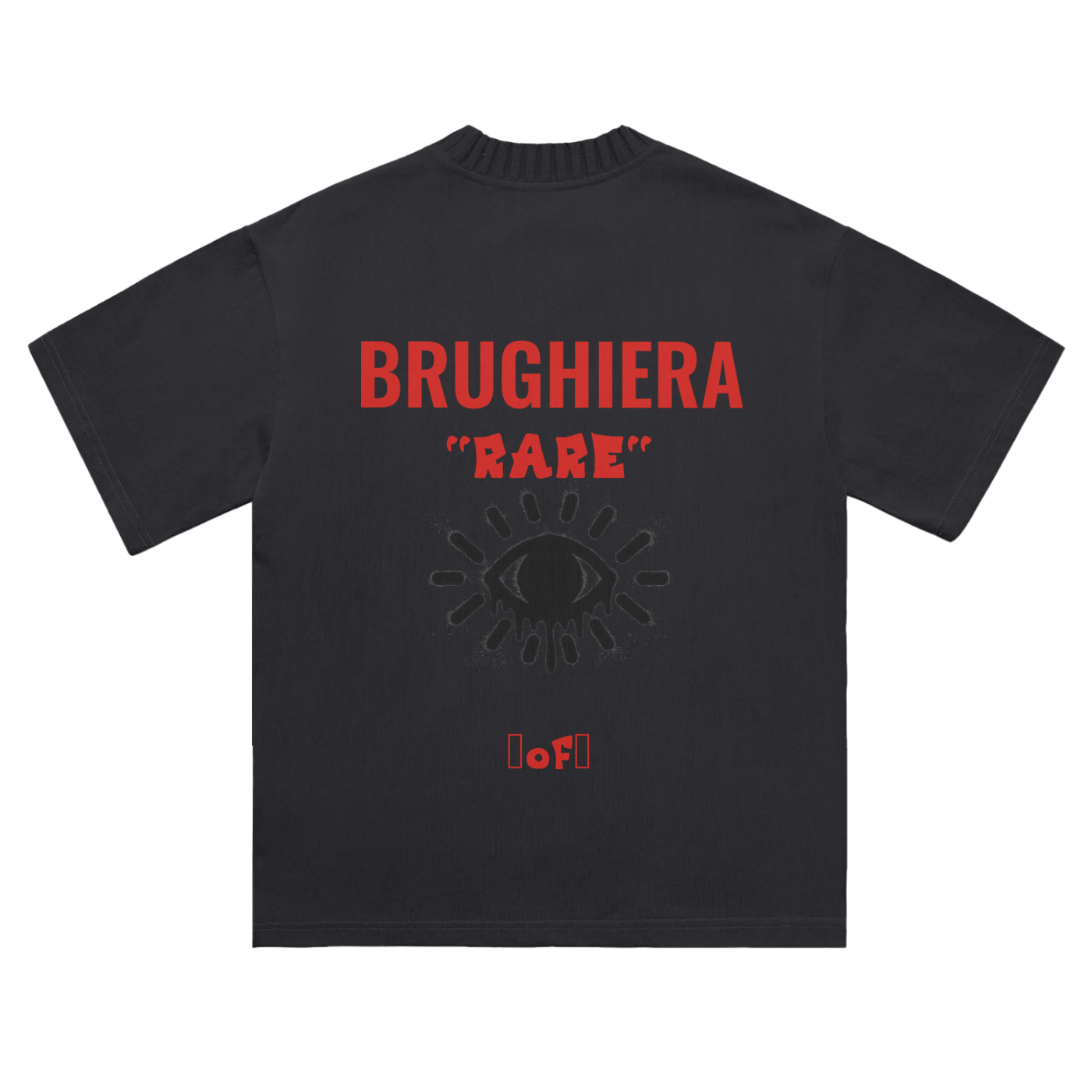 Knitted Round Neck T-Shirt - 305 GSM