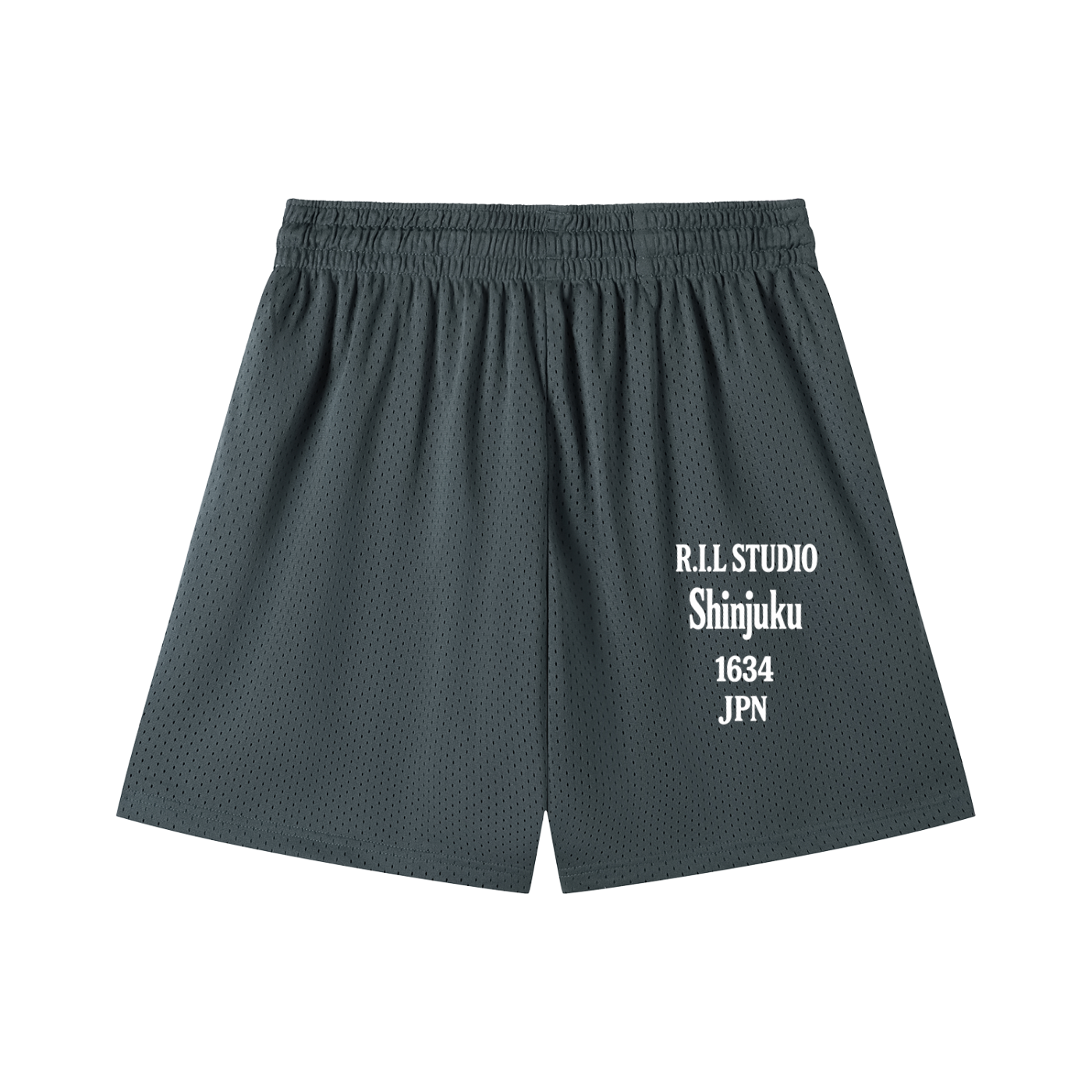 WAVE LORDS Mesh Drawstring Shorts