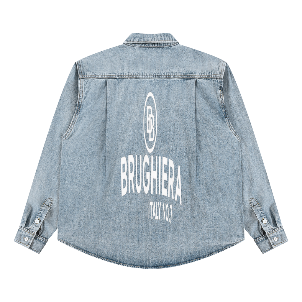 BB Unisex Vintage Wash Denim Shirt