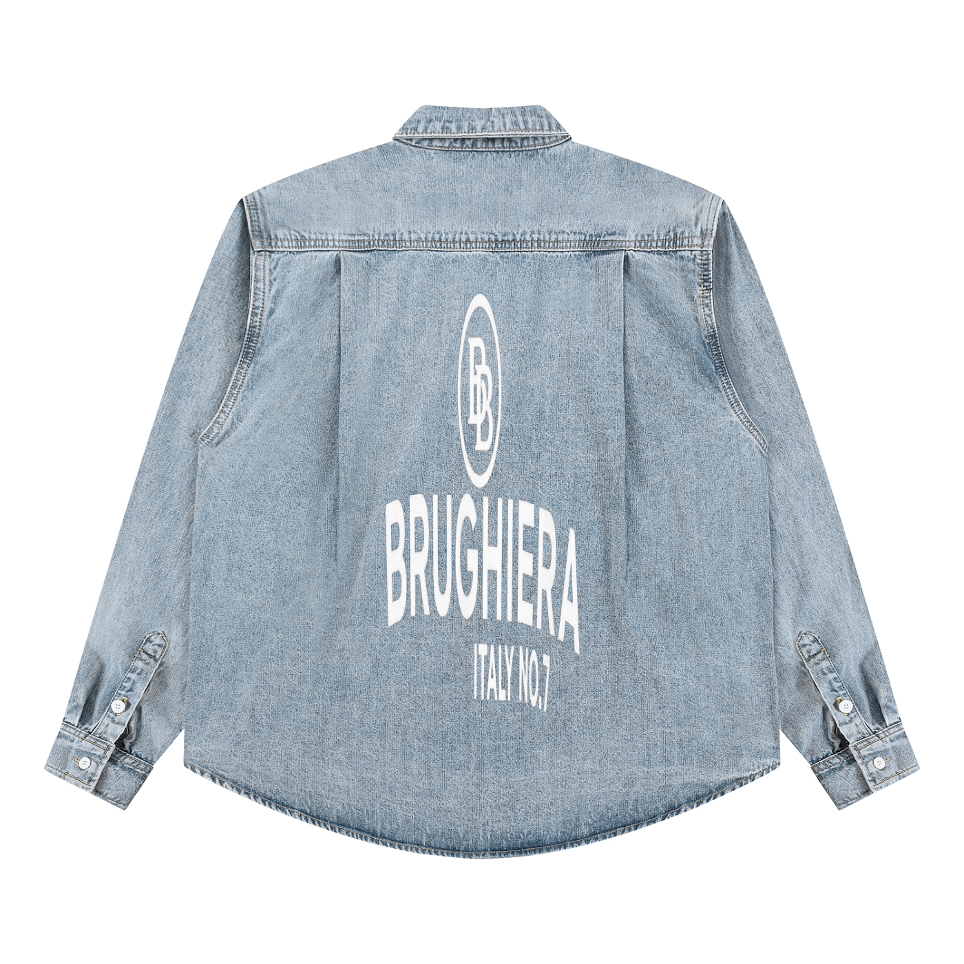 BB Unisex Vintage Wash Denim Shirt