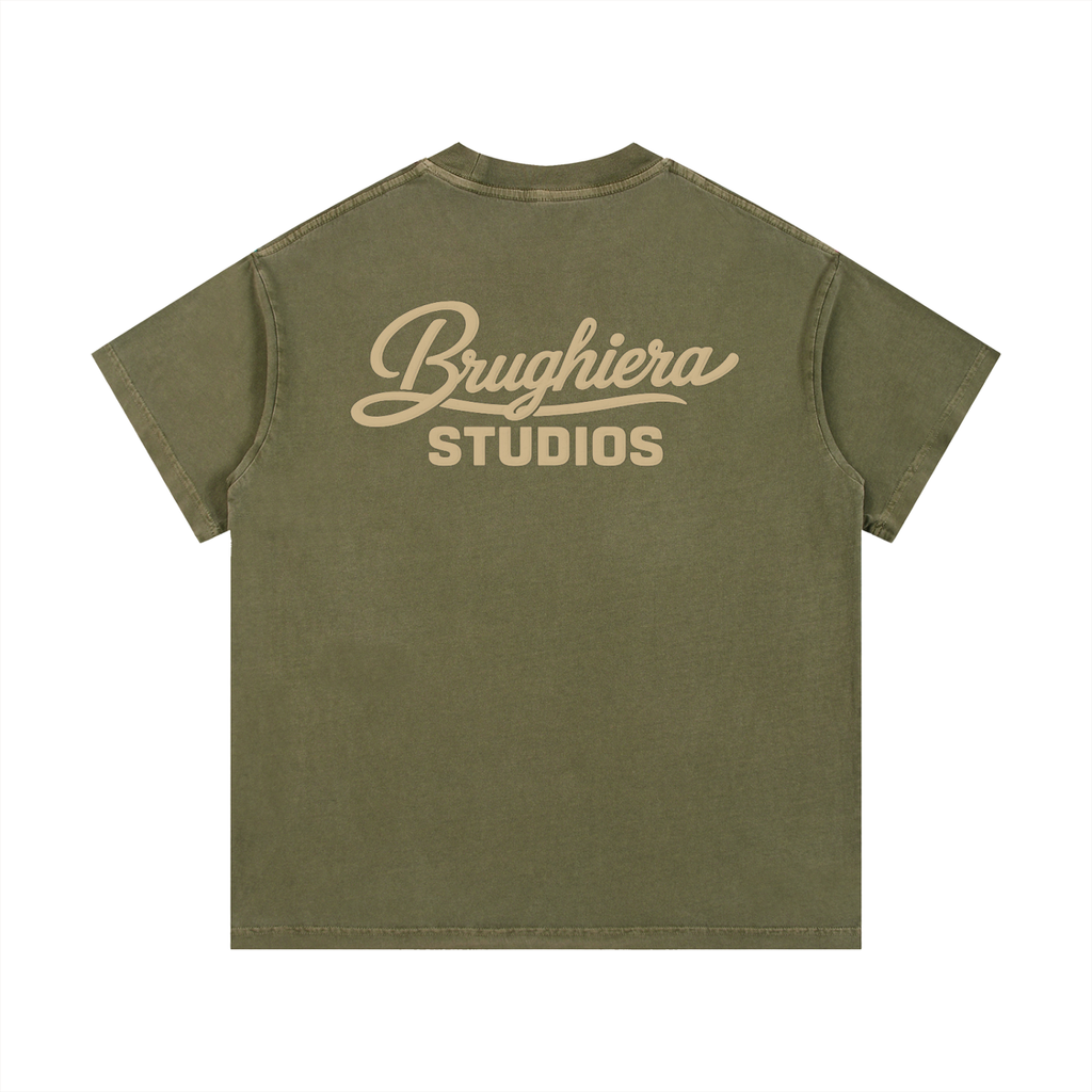 MAUR Vintage Wash Cotton T-Shirt