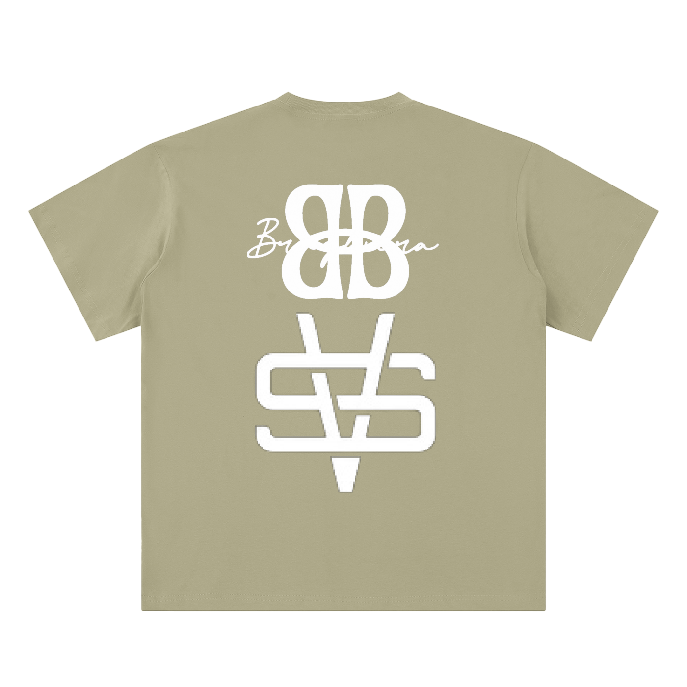 SAINT VERNONA Sueded Cotton T-shirt