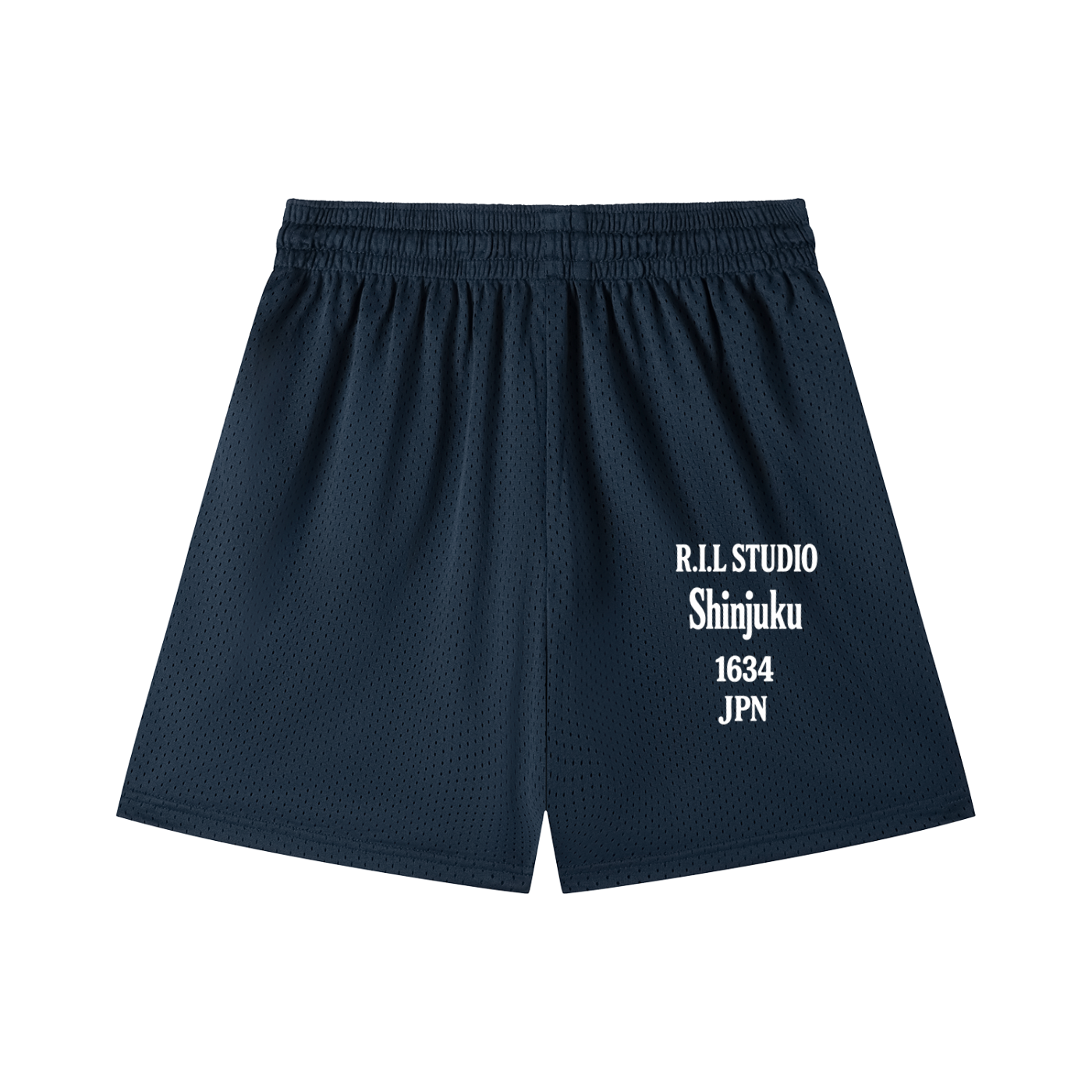 WAVE LORDS Mesh Drawstring Shorts