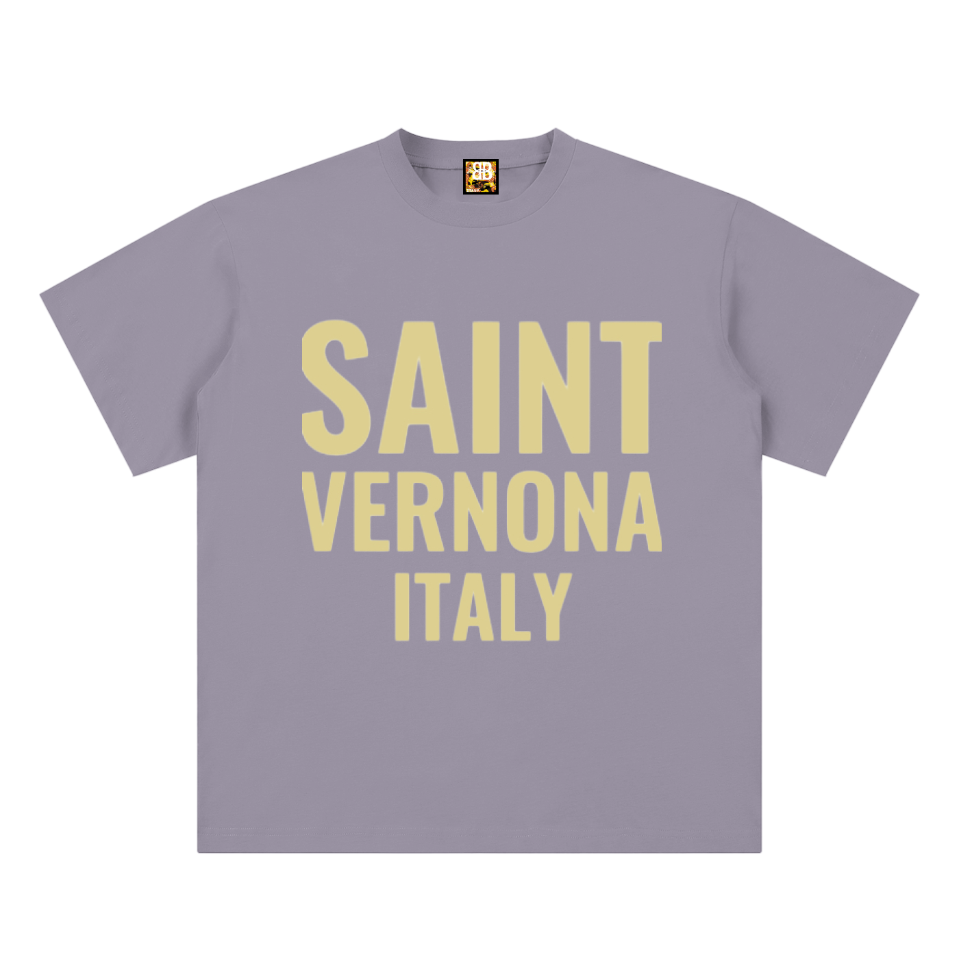 SAINT VERNONA Sueded Cotton T-shirt