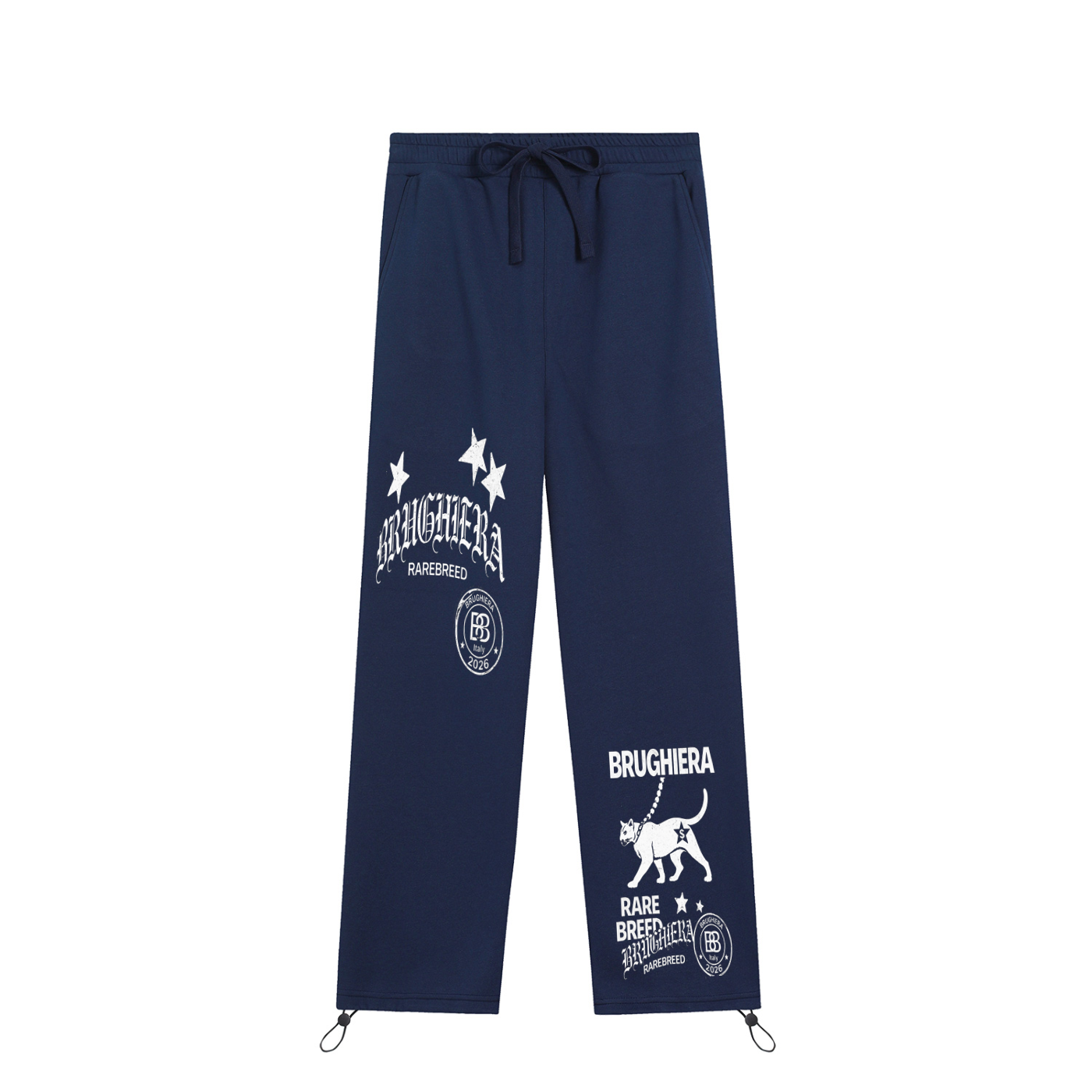 STUDIO Essential Drawstring Straight-Leg Sweatpants