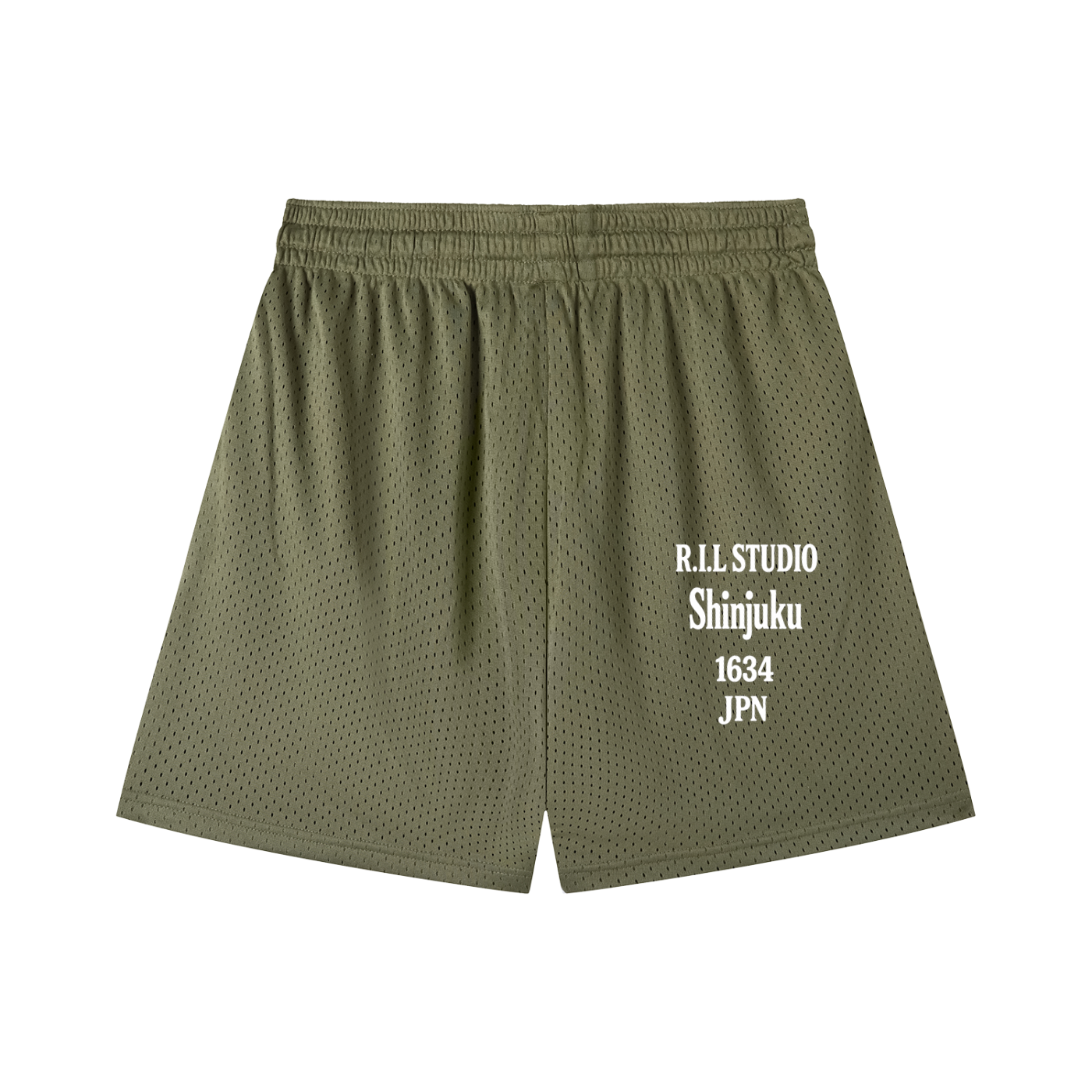 WAVE LORDS Mesh Drawstring Shorts