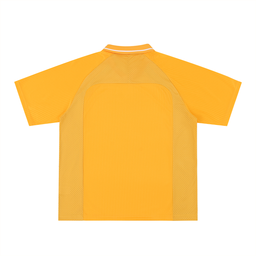 SCRIPTED Striped V-Neck Soccer Jersey