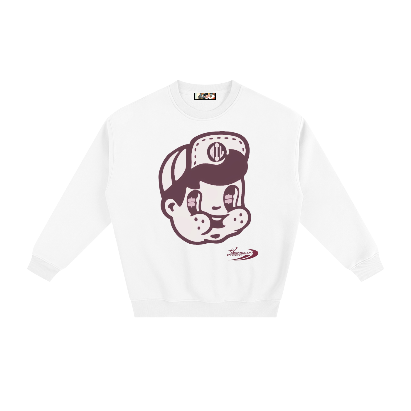 CONEY DAILY BREAD Fleeced Sweatshirt