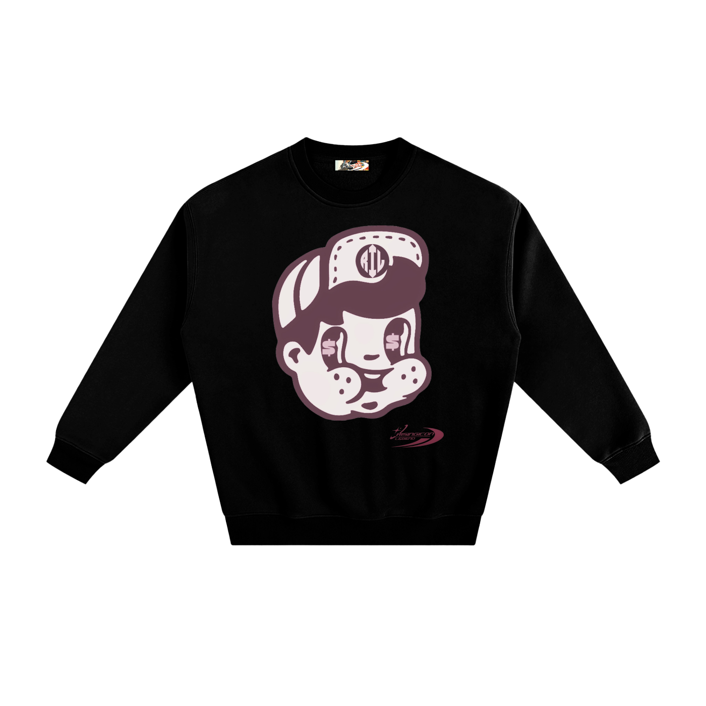 CONEY DAILY BREAD Fleeced Sweatshirt