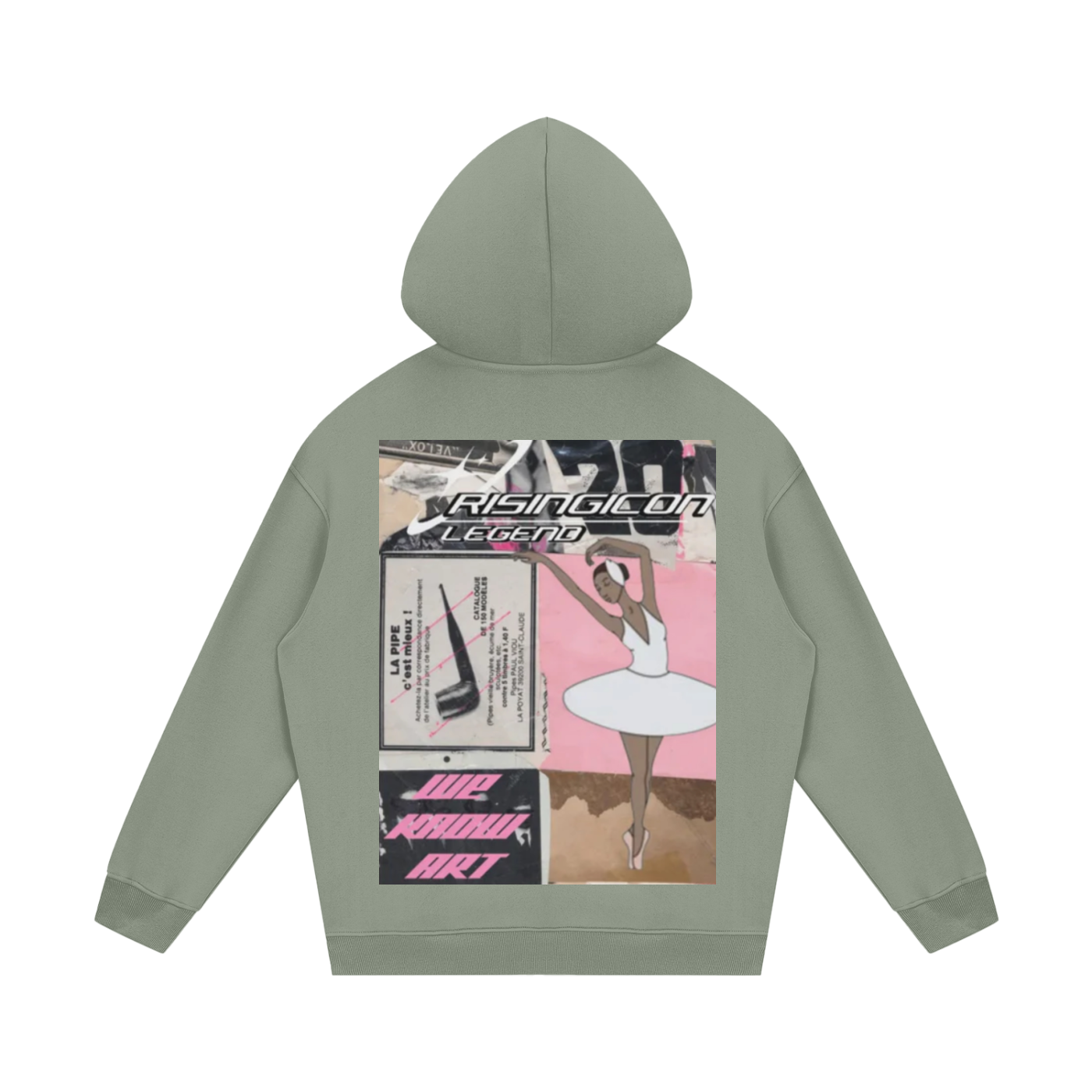 PARIS  Unisex Fleece Hoodie