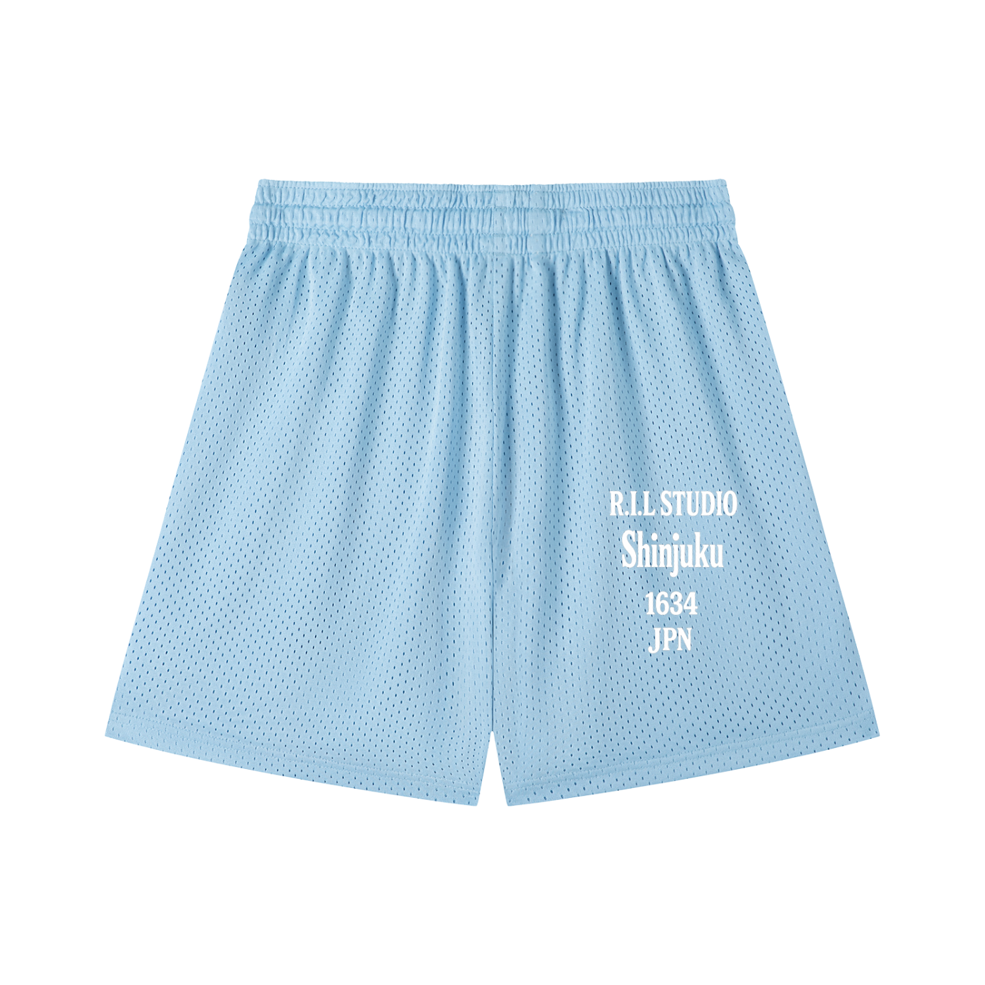 WAVE LORDS Mesh Drawstring Shorts
