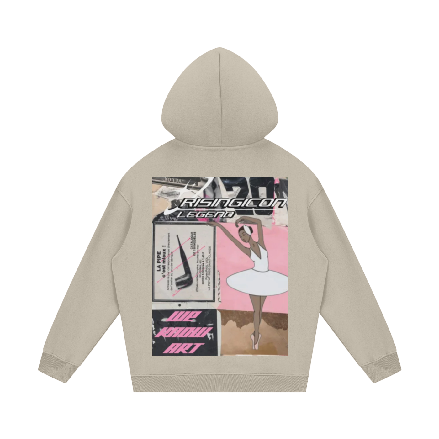 PARIS  Unisex Fleece Hoodie