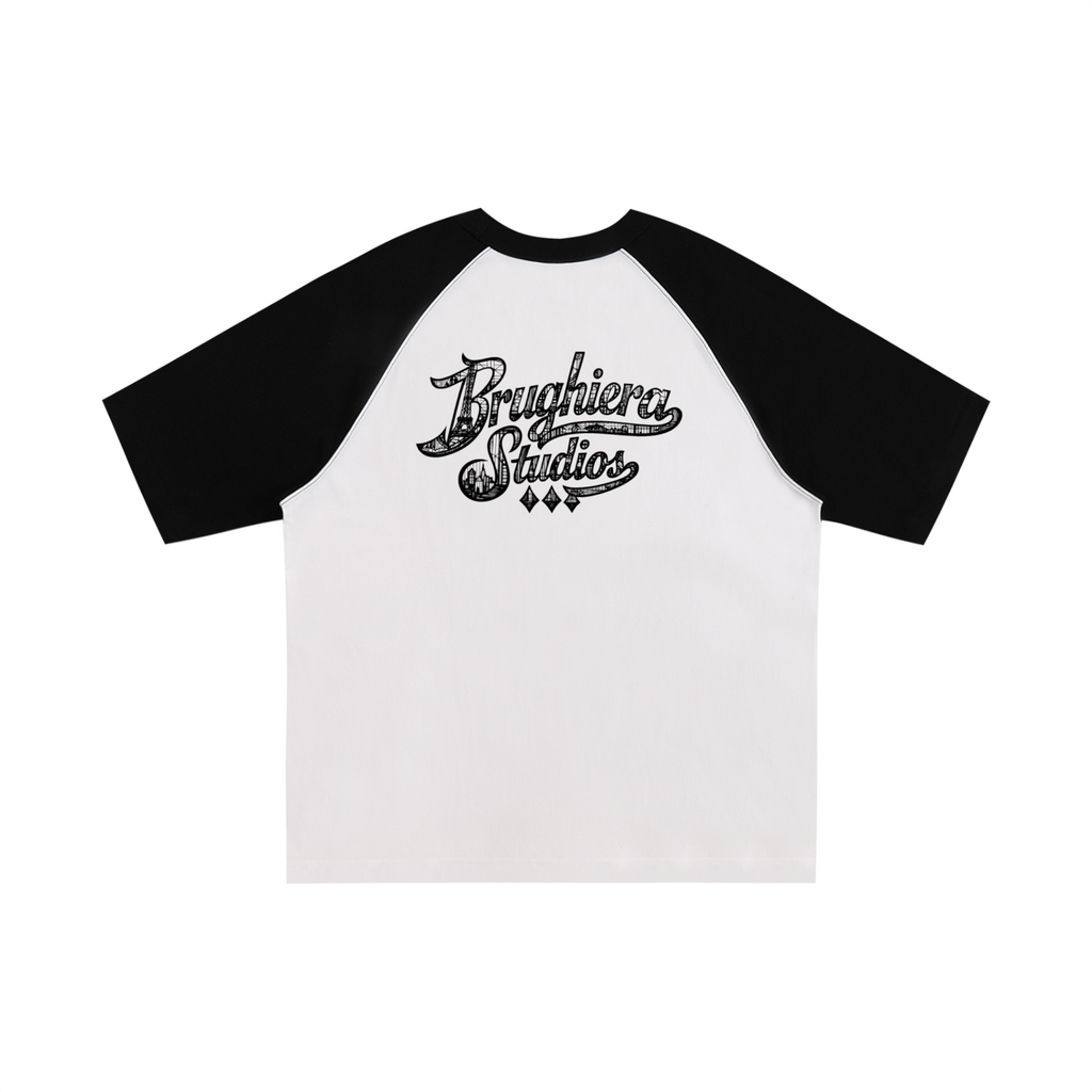 BB Color-Blocked Raglan Sleeve T-Shirt