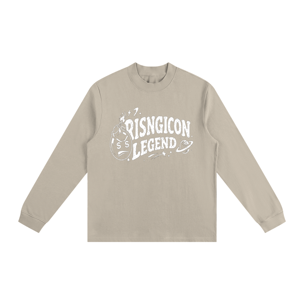 REIGN VISION LOGO Mock Neck Sweatshirt