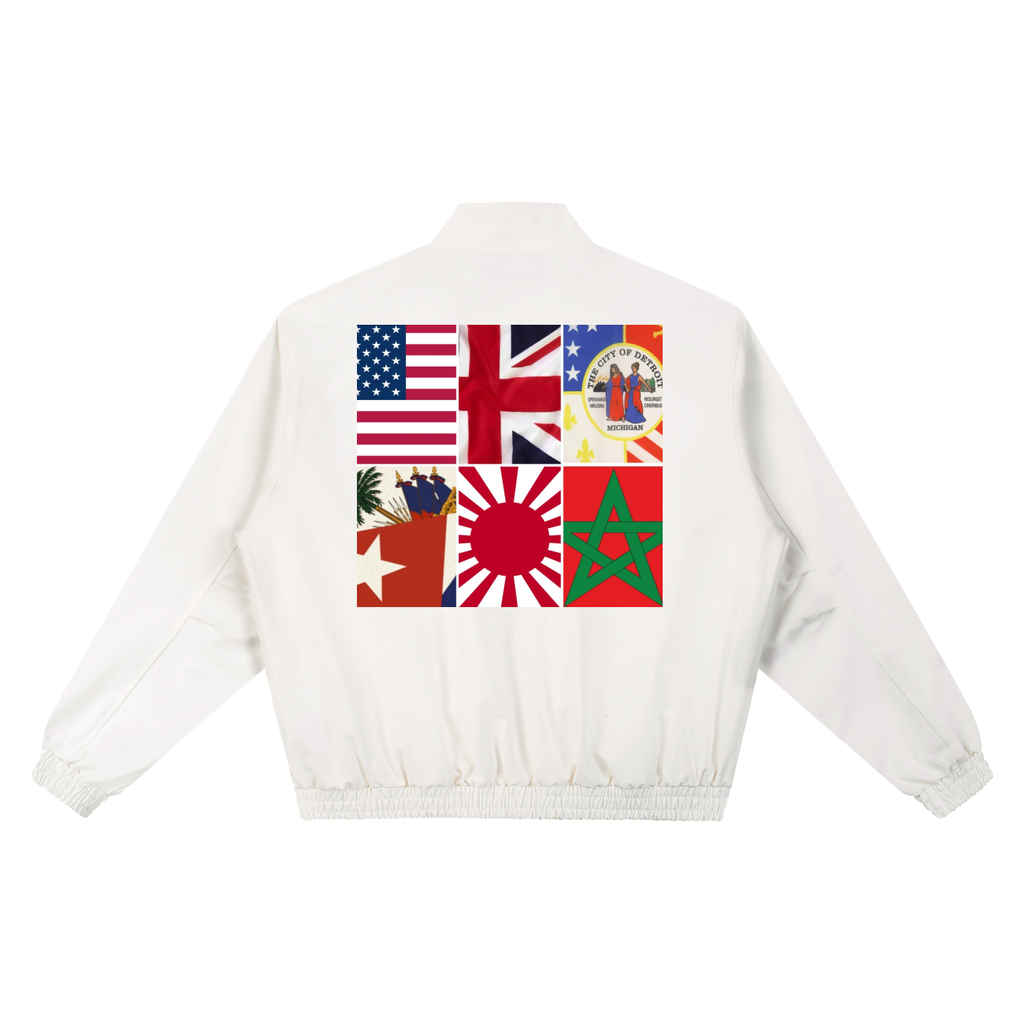 Stand Collar Bomber Jacket