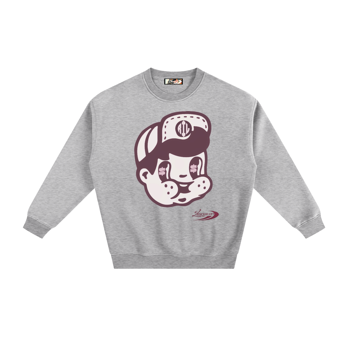 CONEY DAILY BREAD Fleeced Sweatshirt