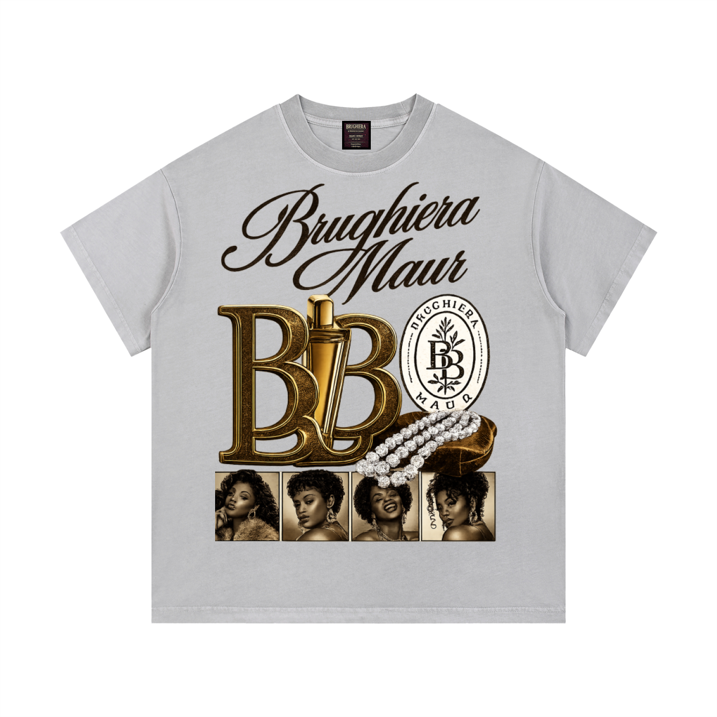 MAUR Vintage Wash Cotton T-Shirt