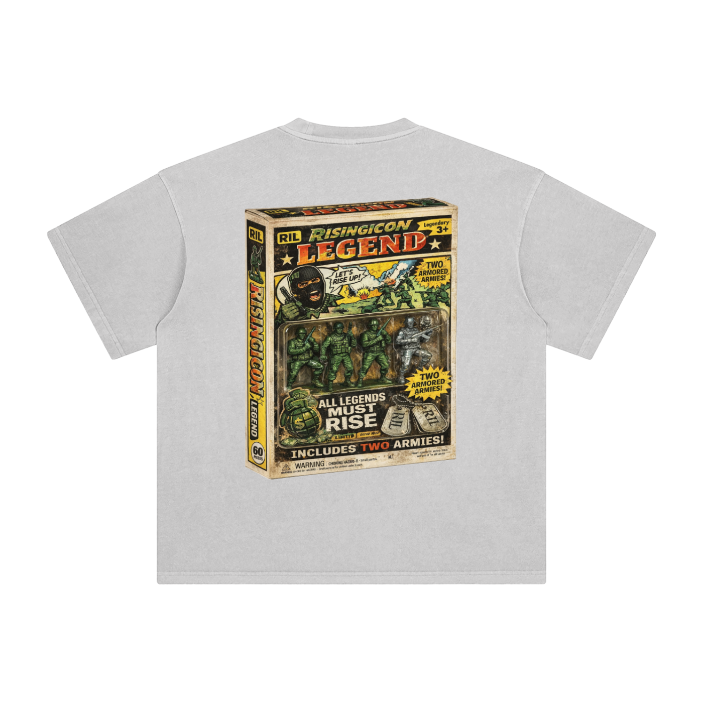 TOY SOLDIERS VINTAGE Enzyme Washed T-Shirt