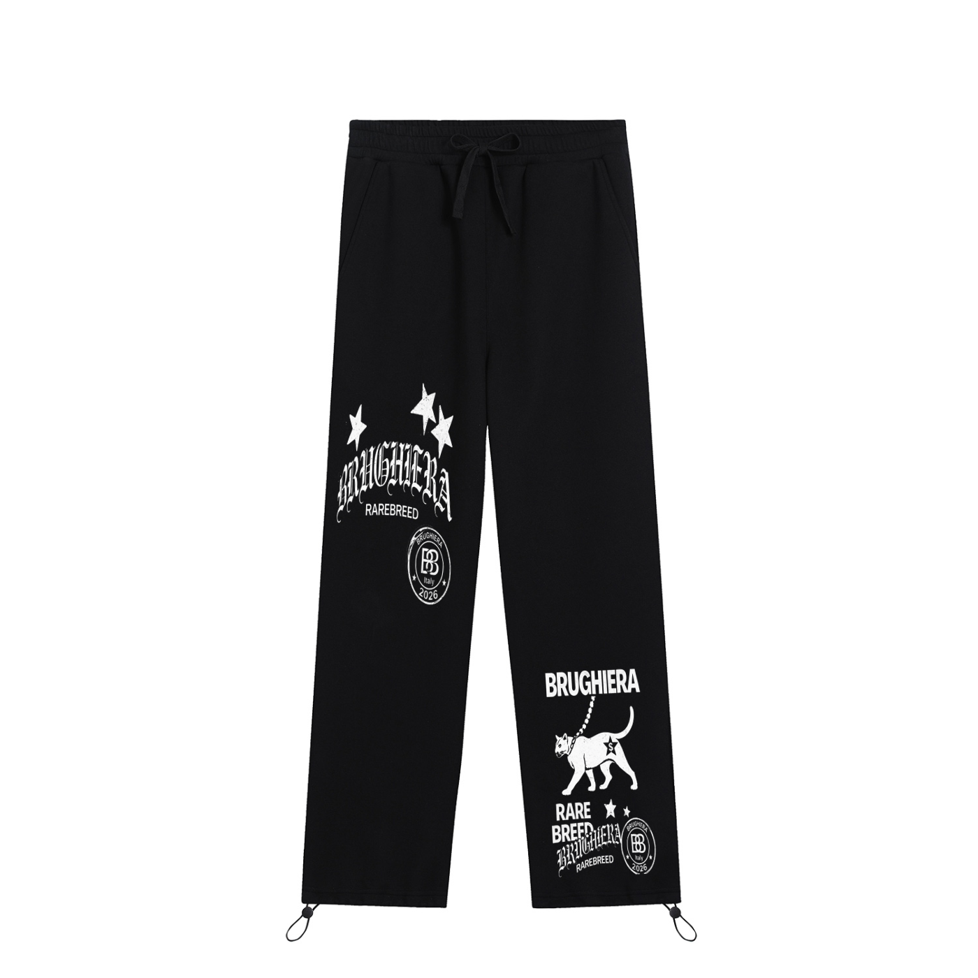 STUDIO Essential Drawstring Straight-Leg Sweatpants