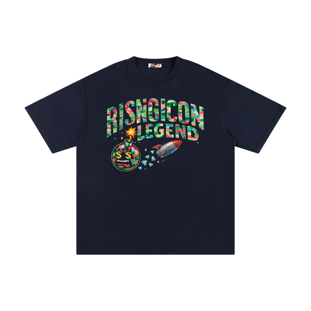 CAMO TEXT Unisex Pure Cotton T-Shirt