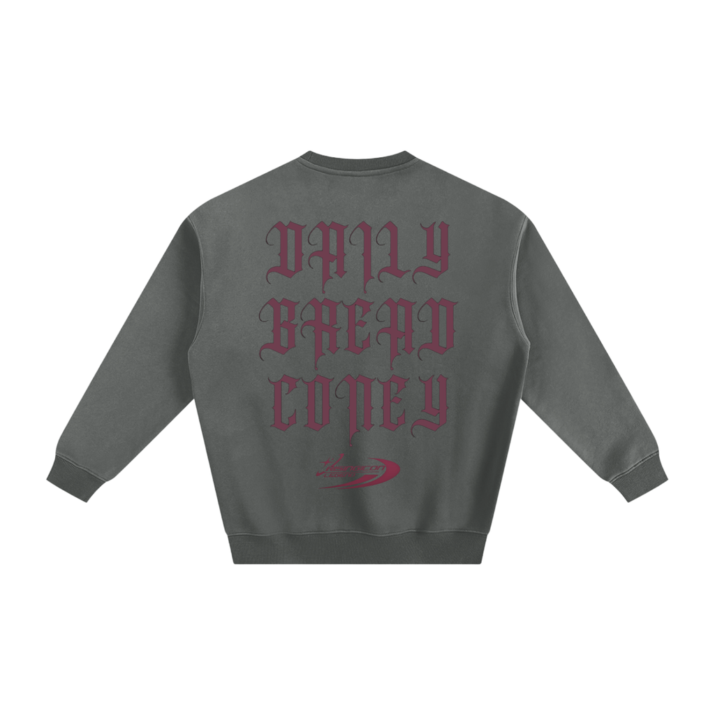 CONEY DAILY BREAD Fleeced Sweatshirt