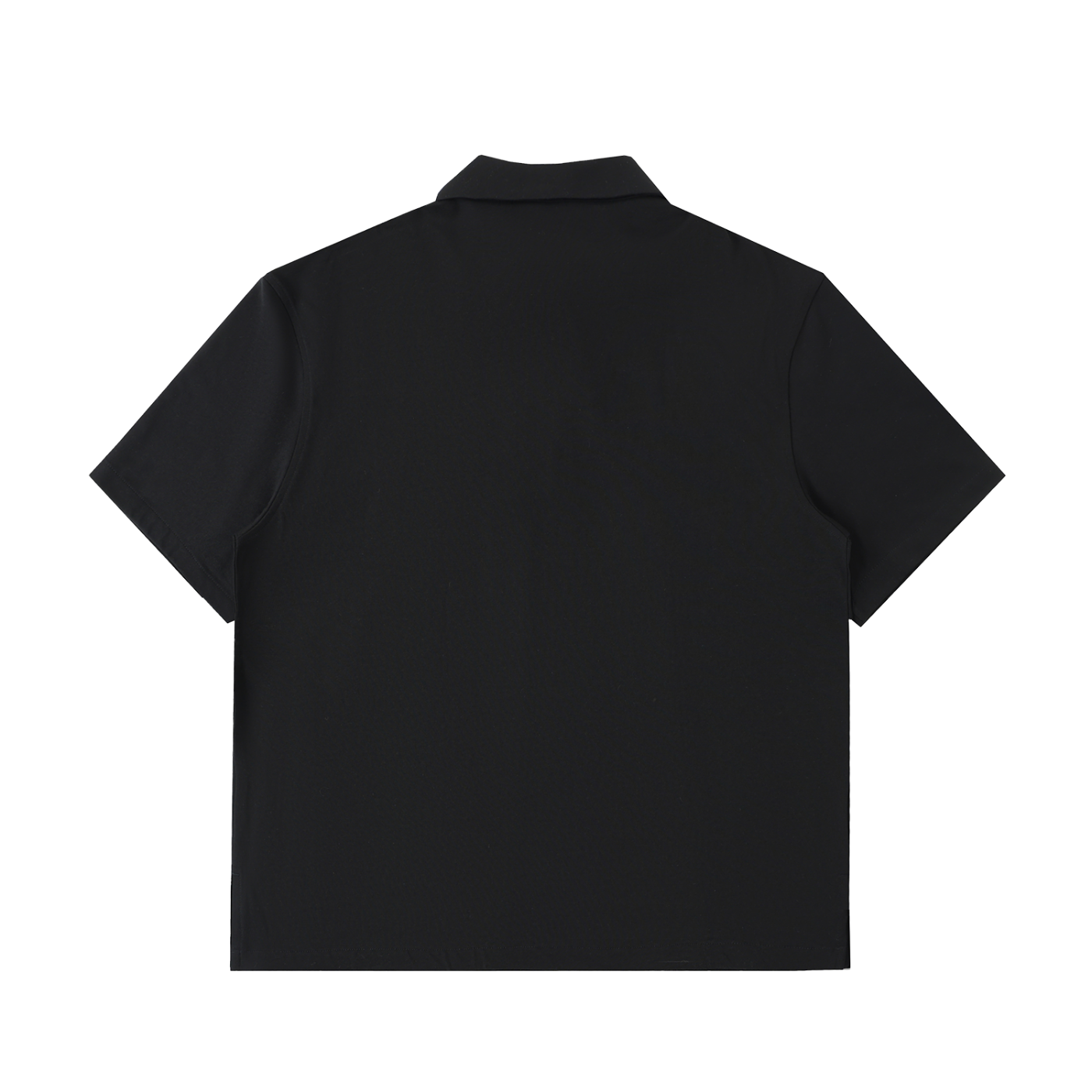 SAINT VERNONA Half-Zip Cotton Polo Shirt