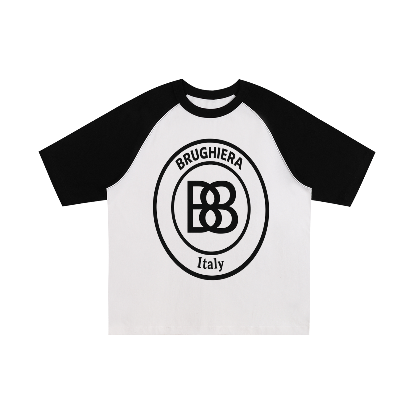 BB Color-Blocked Raglan Sleeve T-Shirt