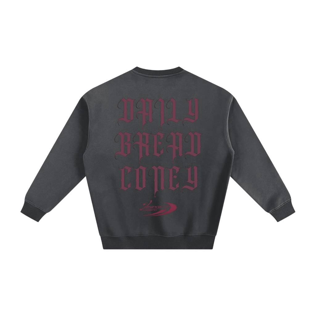 CONEY DAILY BREAD Fleeced Sweatshirt