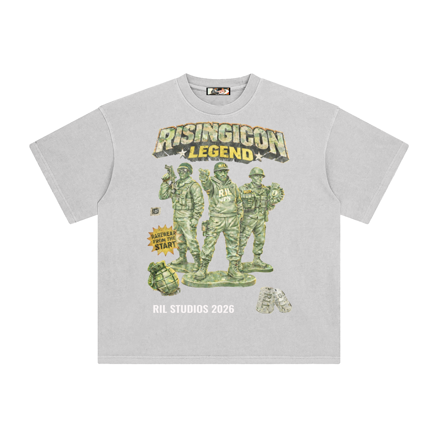 TOY SOLDIERS VINTAGE Enzyme Washed T-Shirt