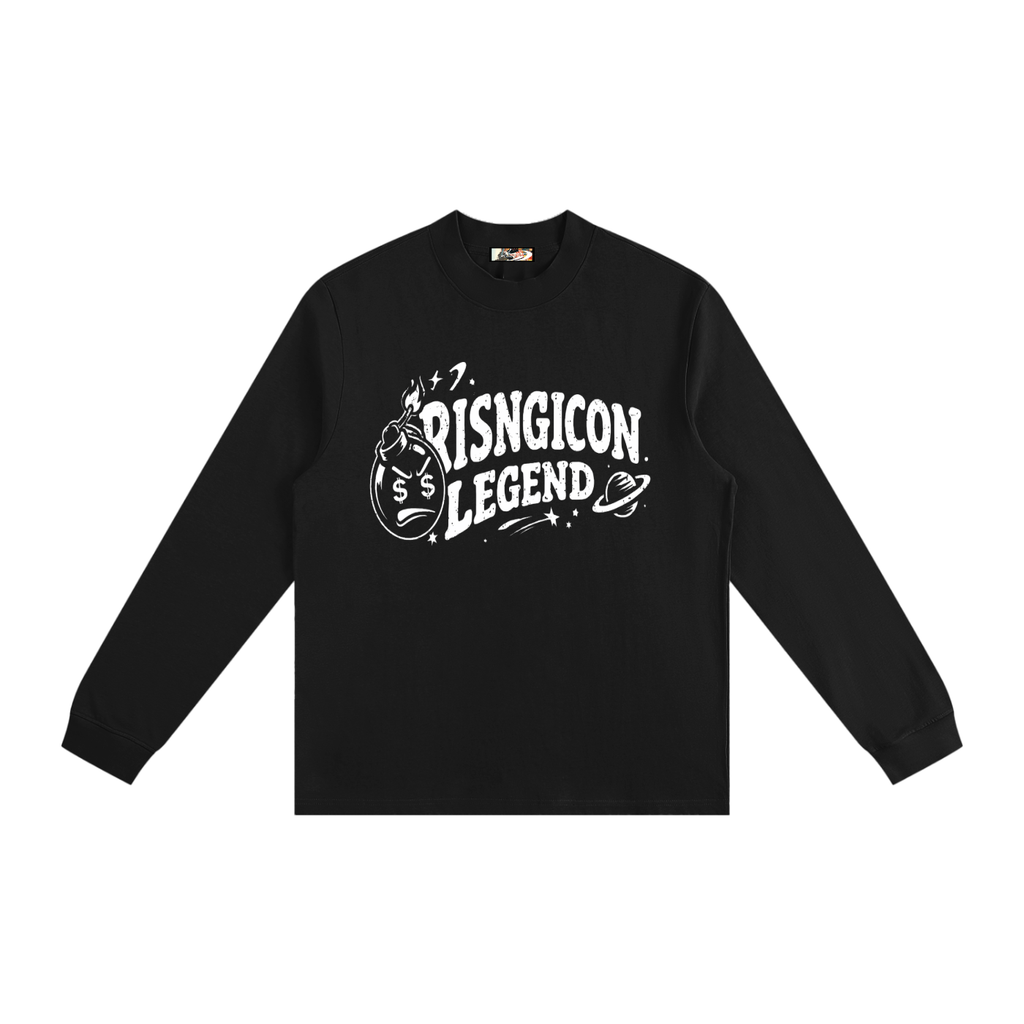 REIGN VISION LOGO Mock Neck Sweatshirt