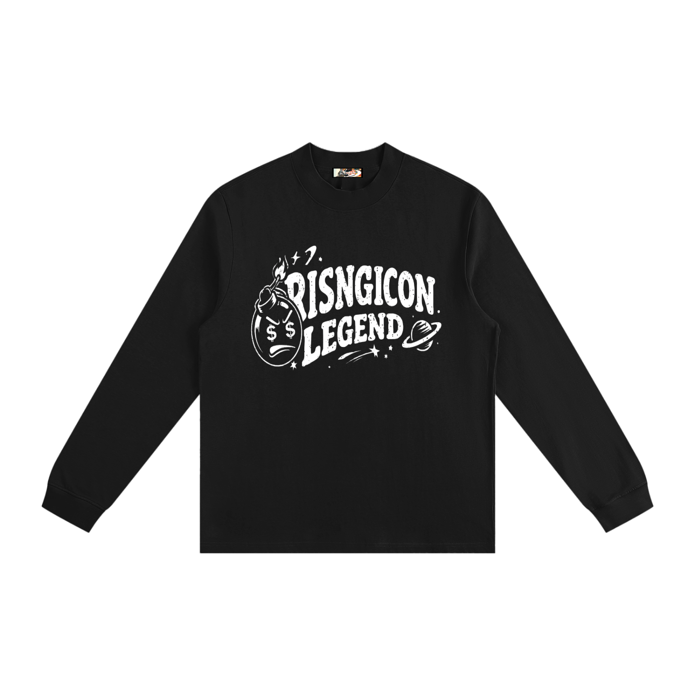 REIGN VISION LOGO Mock Neck Sweatshirt