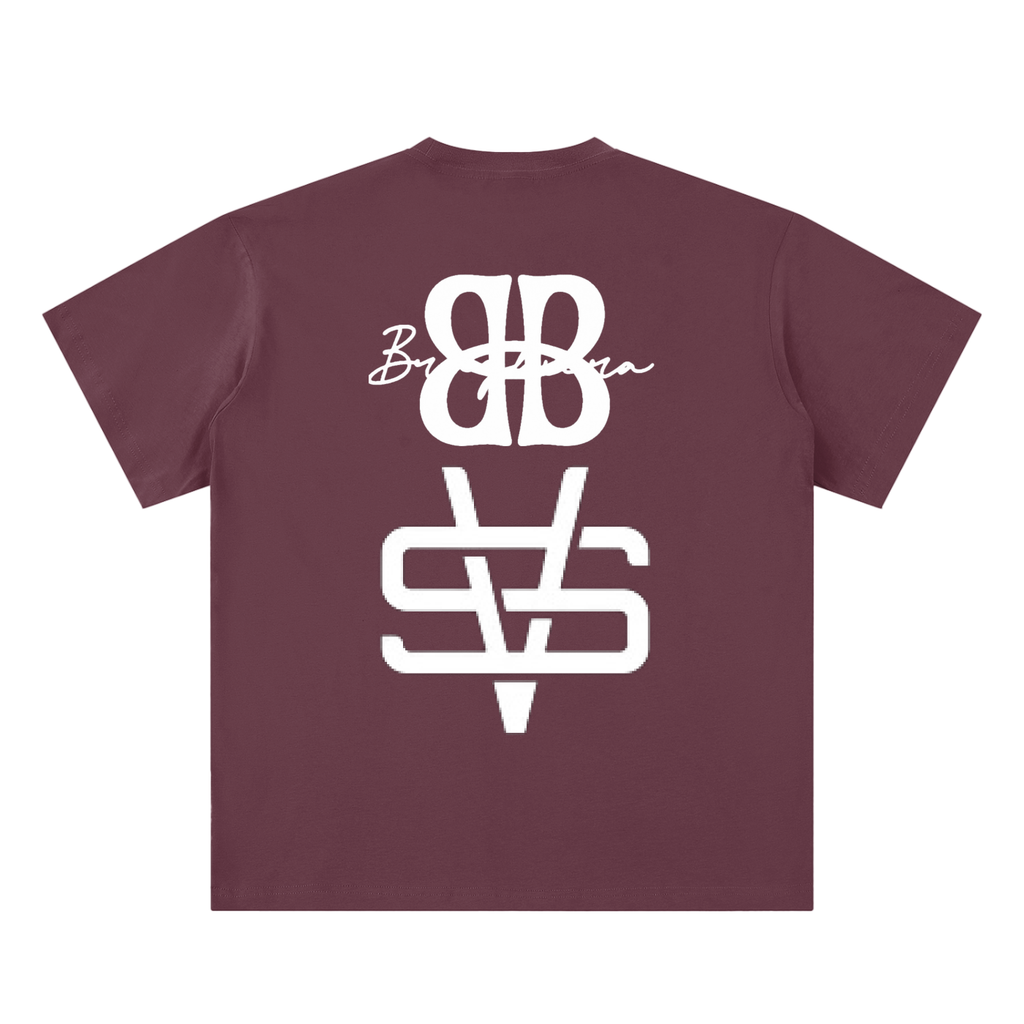 SAINT VERNONA Sueded Cotton T-shirt