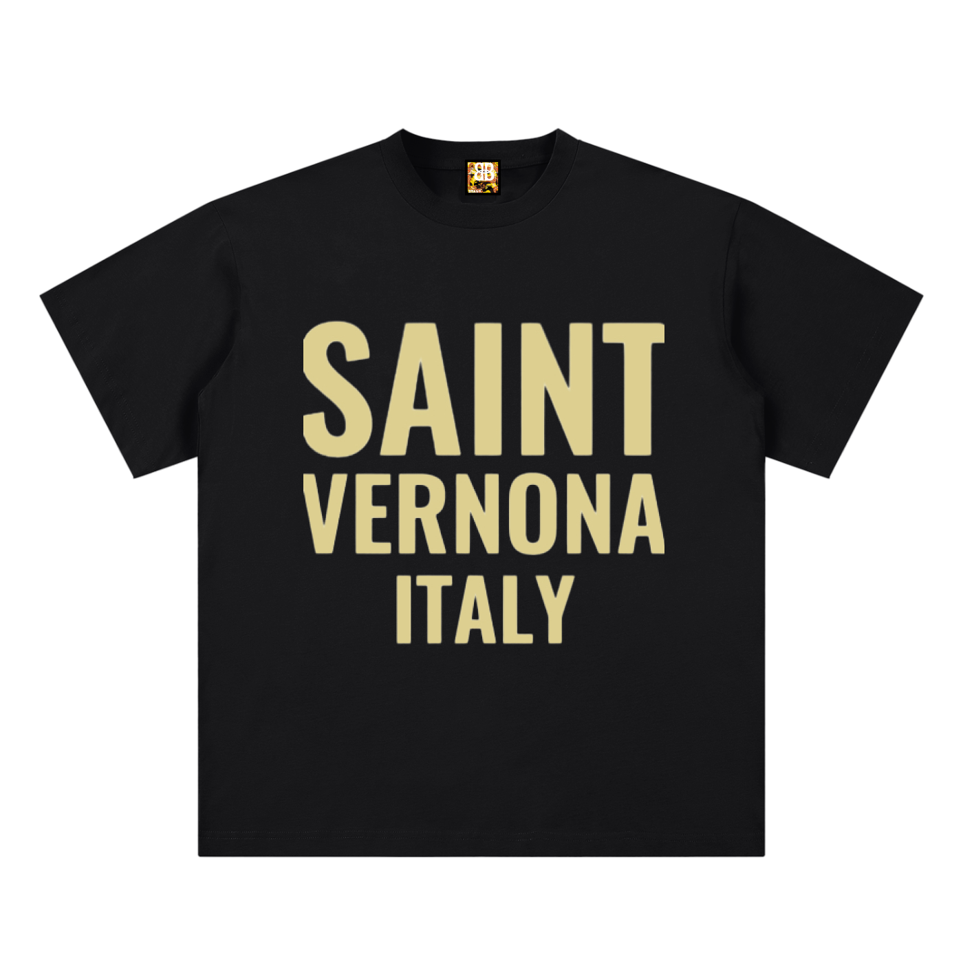 SAINT VERNONA Sueded Cotton T-shirt