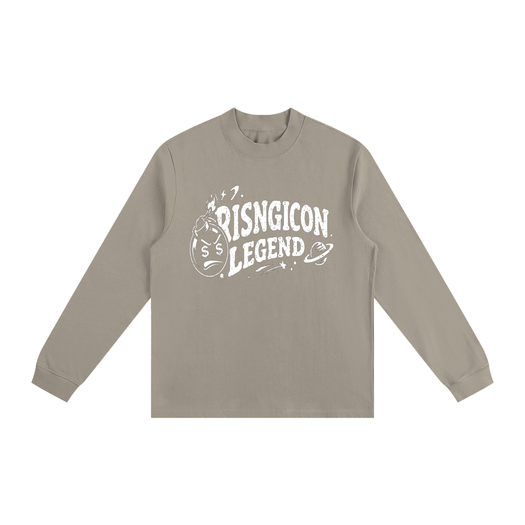 REIGN VISION LOGO Mock Neck Sweatshirt