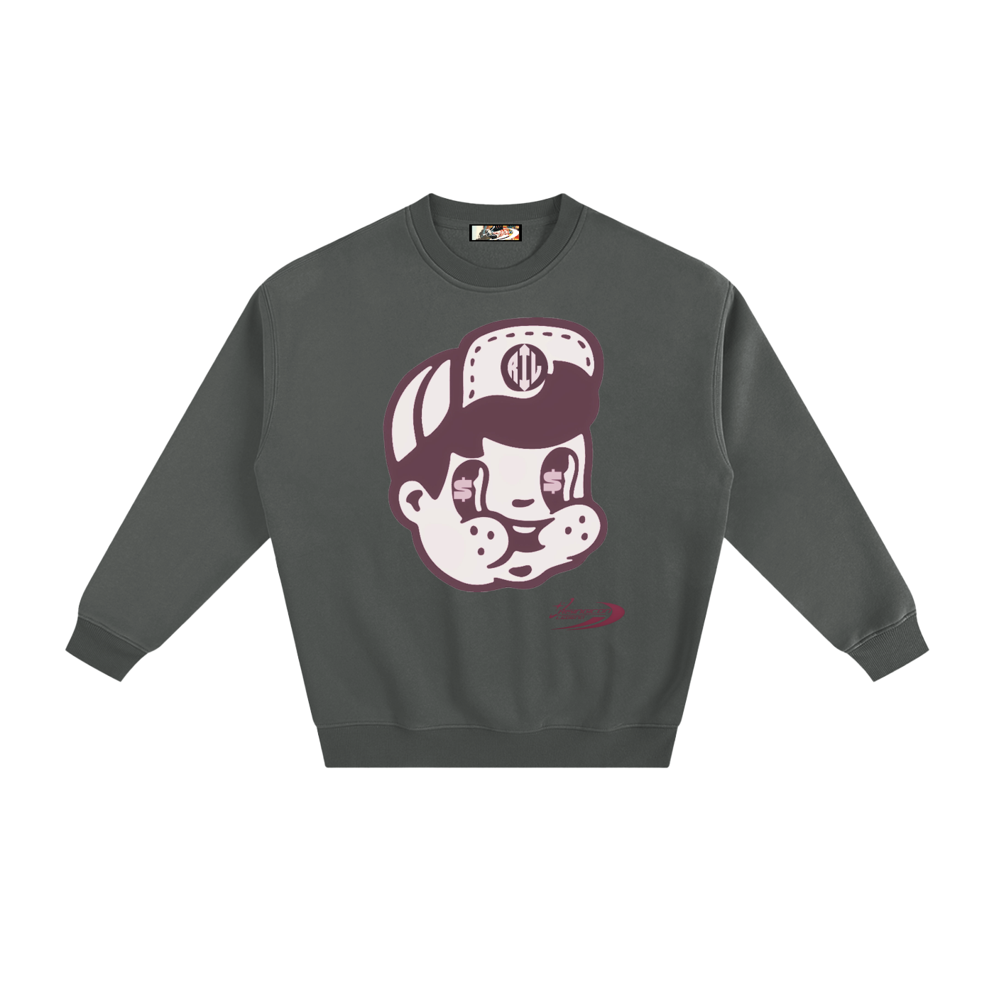 CONEY DAILY BREAD Fleeced Sweatshirt