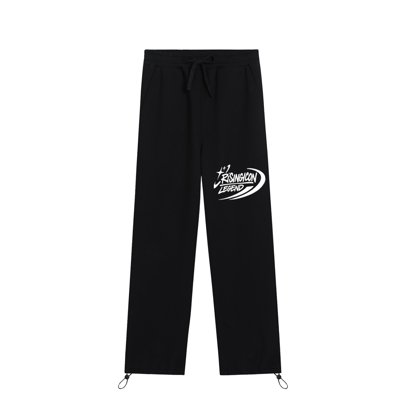 UNISEX Essential Drawstring Straight-Leg Sweatpants