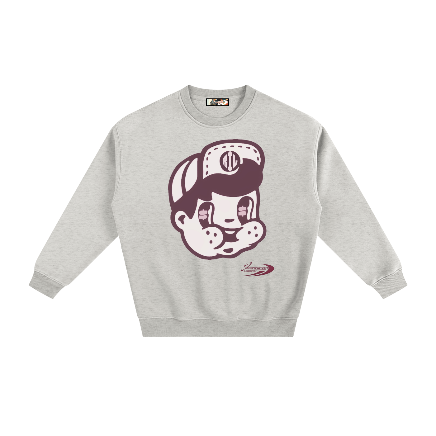 CONEY DAILY BREAD Fleeced Sweatshirt