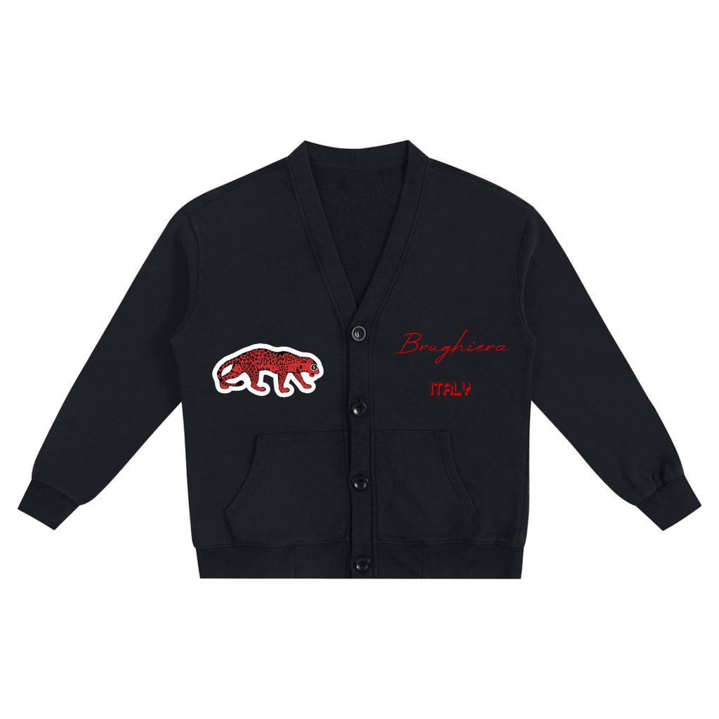 Snow Washed Sweat Cardigan(RUNS 1 SIZE SMALL)