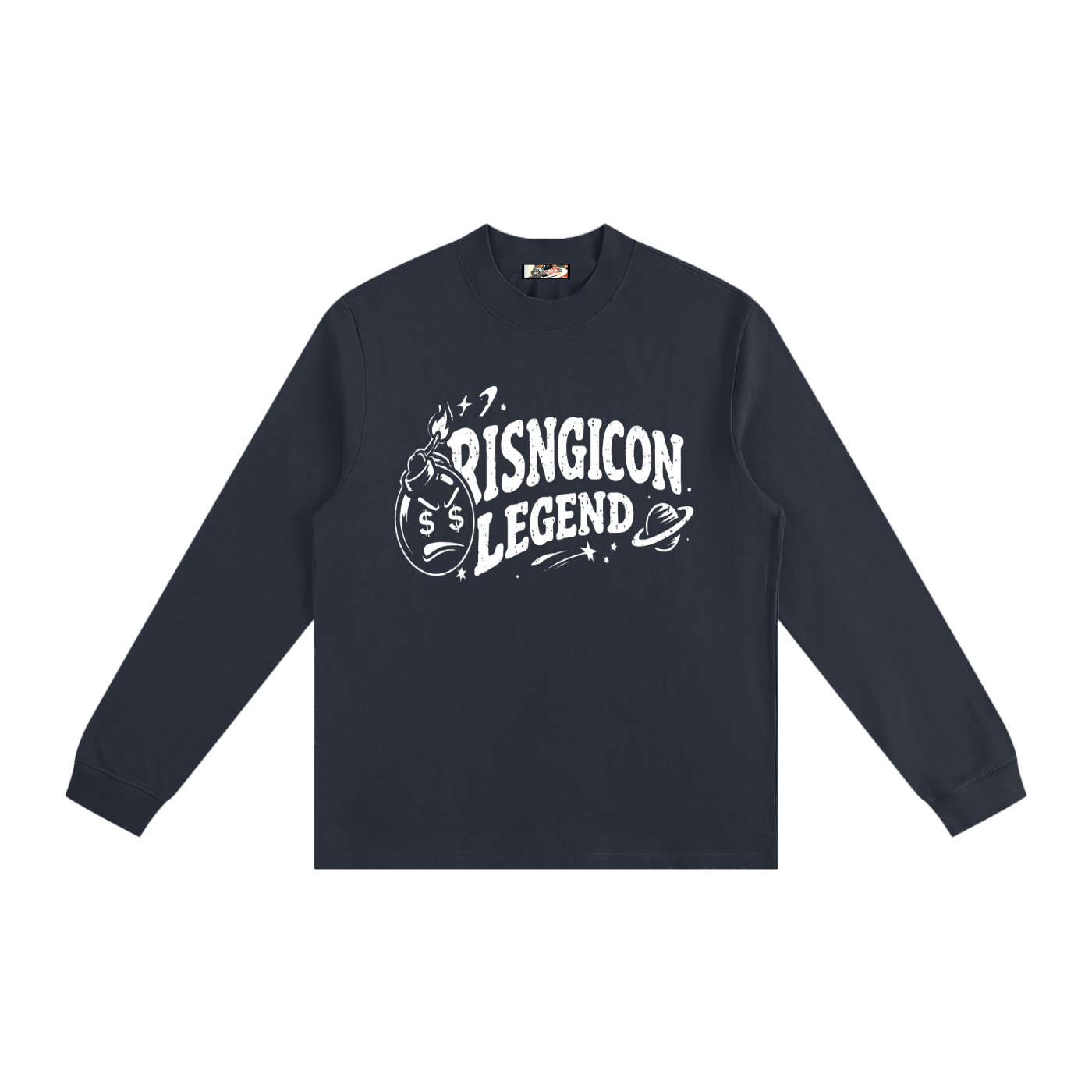 REIGN VISION LOGO Mock Neck Sweatshirt