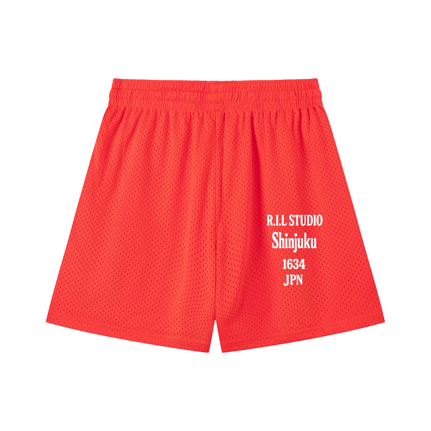 WAVE LORDS Mesh Drawstring Shorts