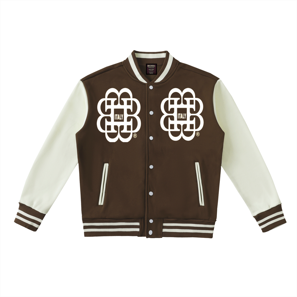 BB Two-Tone Fleeced Varsity Jacket